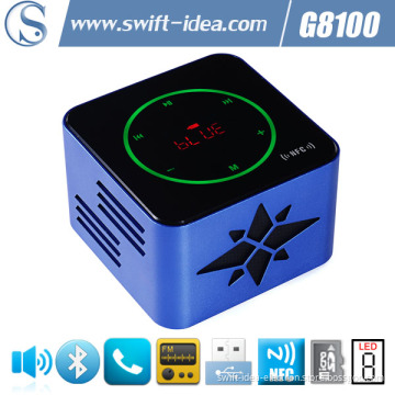 High Quality Multi Function LED Display Multi Touch Nfc Stereo Portable Wireless Bluetooth Speaker (G8100)